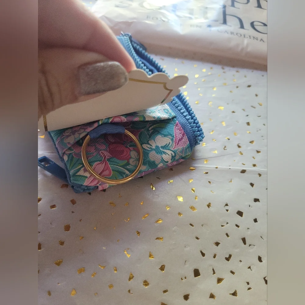 NWT Simply Southern Pink and Blue ID Wallet - Picture 2 of 4